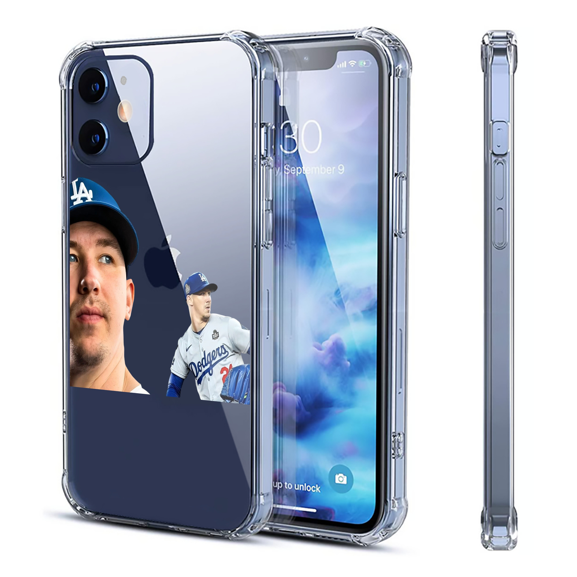  Clear IPhone 12 Case – Soft TPU With UV Print – Enhanced Drop Protection, Precise Fit, Anti-Fingerprint, Customizable Design, Scratch-Resistant, Yellow-Resistant